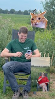 So hat Markus auf das Video reagiert😂 Natürlich findet er wir übertreiben⏰ #zeitmanagement #erntezeit🌾